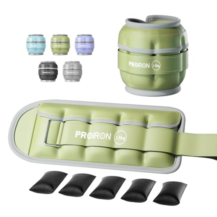 Ankle Weights - Adjustable Ankle Weights for Men 5lb