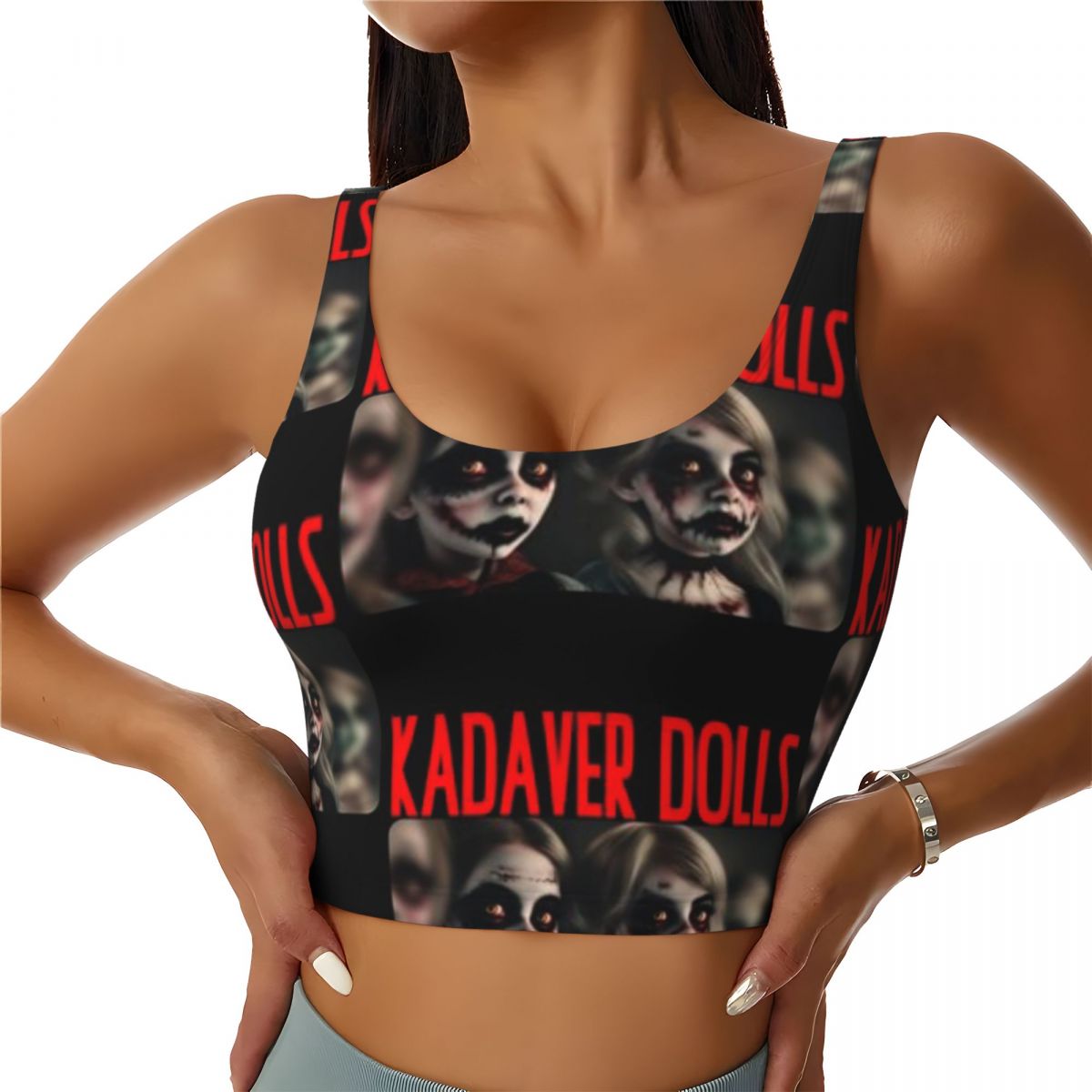 Yoga Fitness Park - Compression Yoga Top Kadaver Dolls Outlast