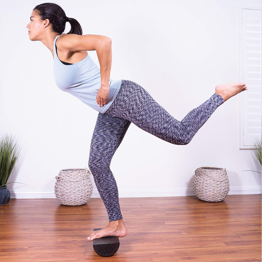 Foam Roller - Half Round Balance Training Roller Block