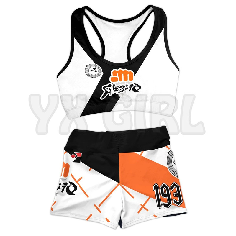 Yoga Fitness Girl - Fighting Uniform 3D Printed Active Wear