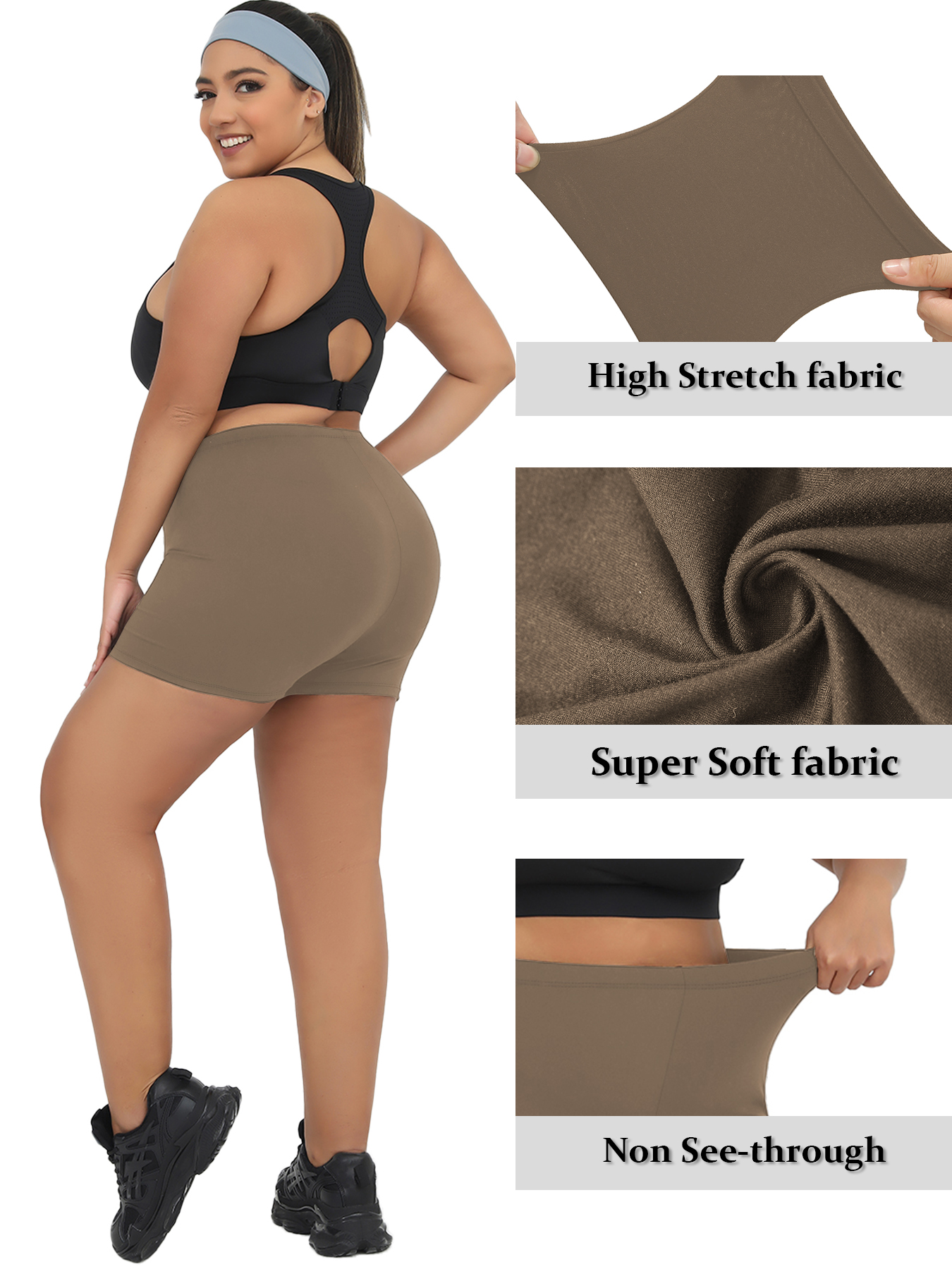 Plus Size Women's High Elastic - Yoga Fitness Plus のレビューと価格
