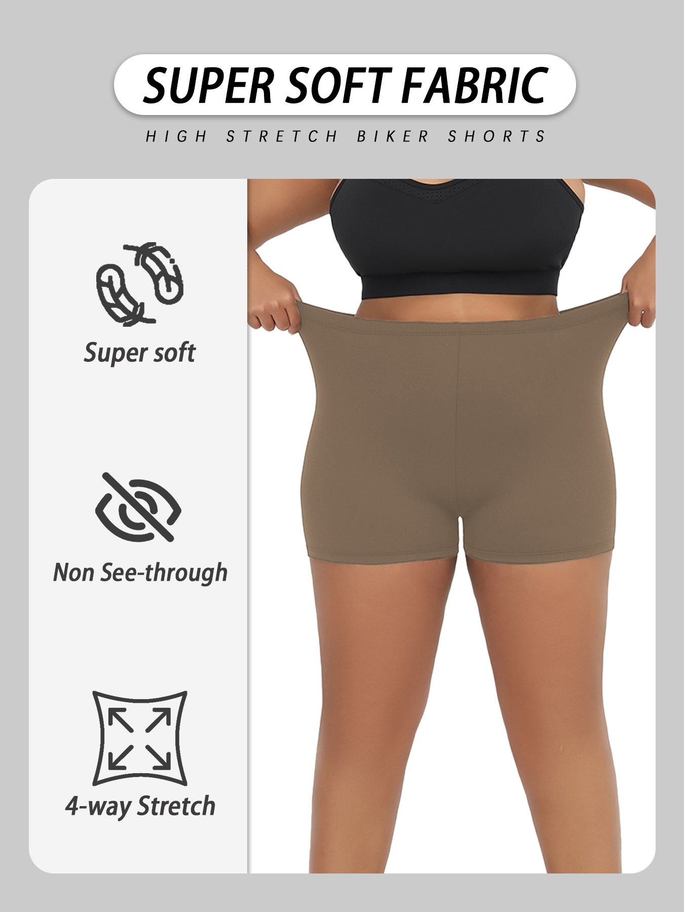 Plus Size Women's High Elastic - Yoga Fitness Plus のレビューと価格