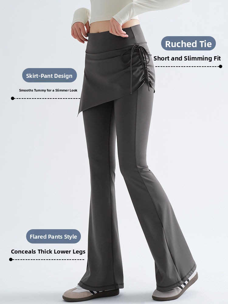 High Waist Wide Leg Yoga Pants - Yoga Fitness Plus のレビューと価格