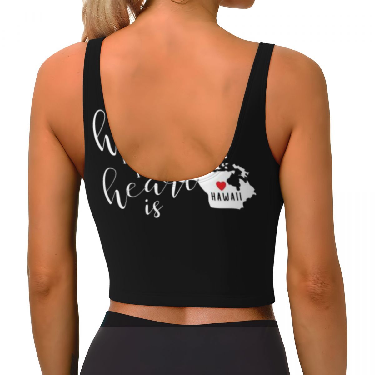 High Neck Sports Top Hawaii Ho - Yoga Fitness Park のレビューと価格