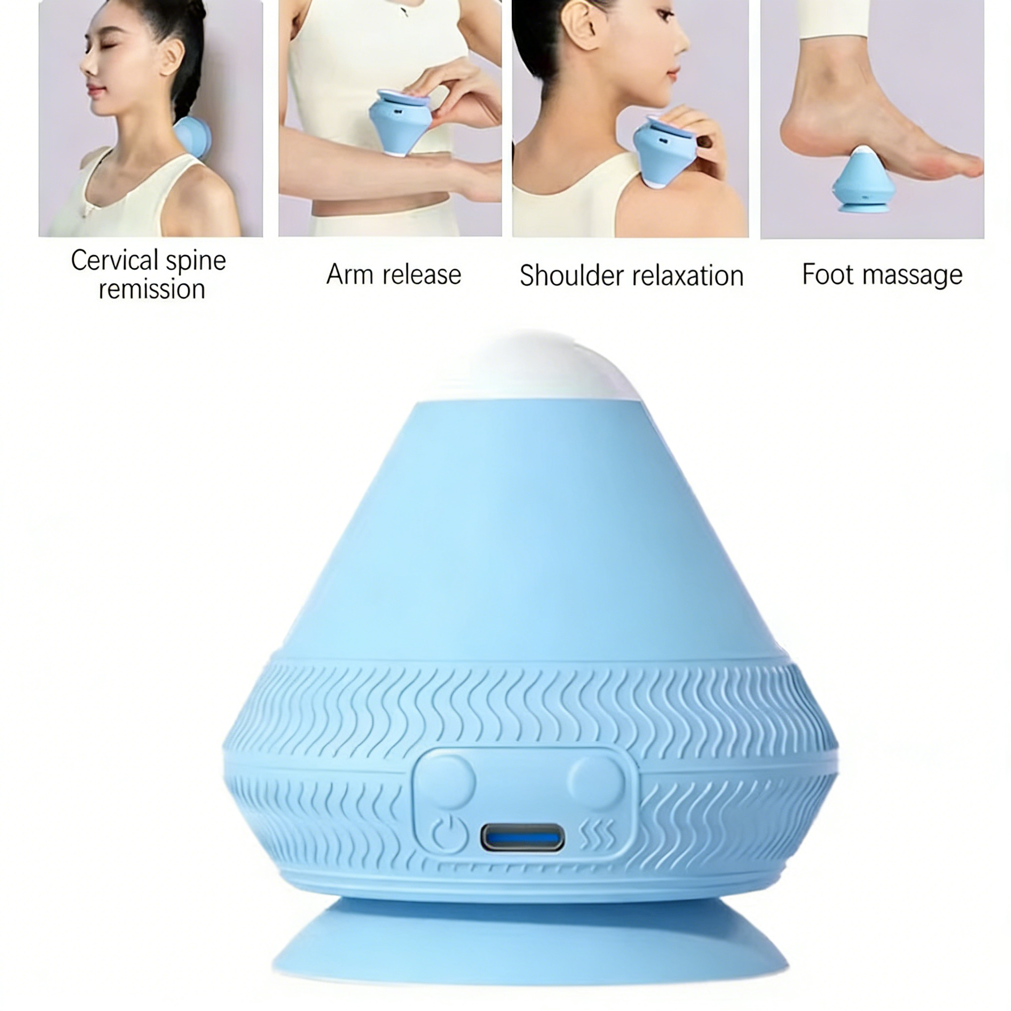 Silicone Massager Ball Fitness - Shoulder Massage Ball のレビューと価格