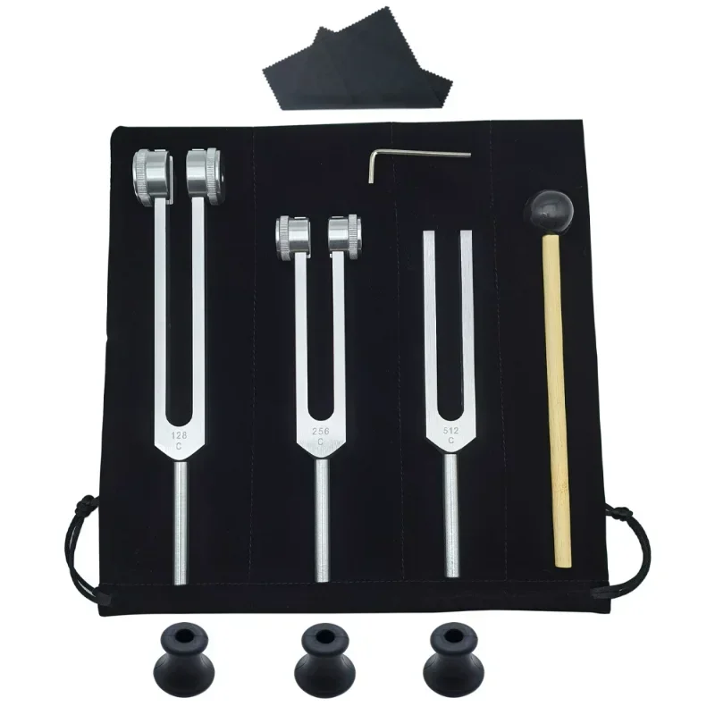 3PCS Tuning Fork Set 128 256 5 - Yoga Fitness Outfit のレビューと価格
