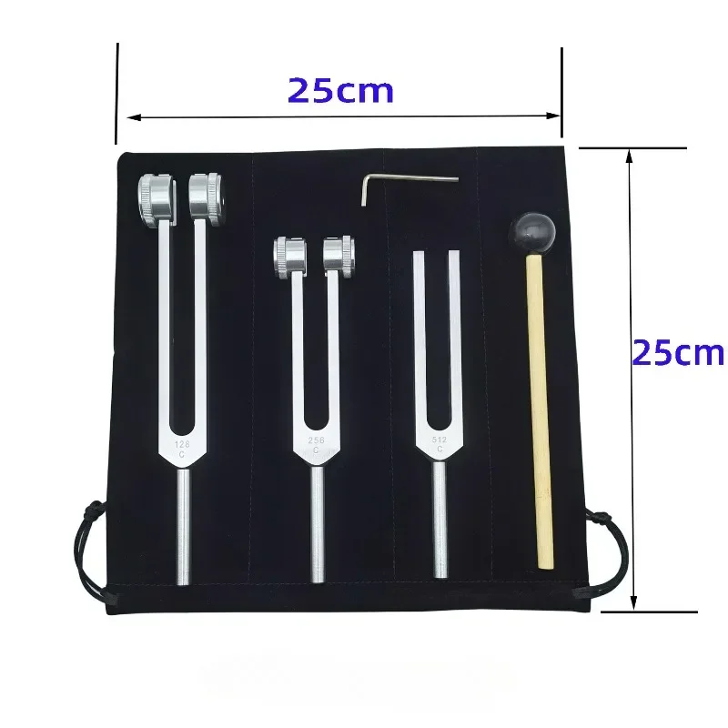 3PCS Tuning Fork Set 128 256 5 - Yoga Fitness Outfit のレビューと価格