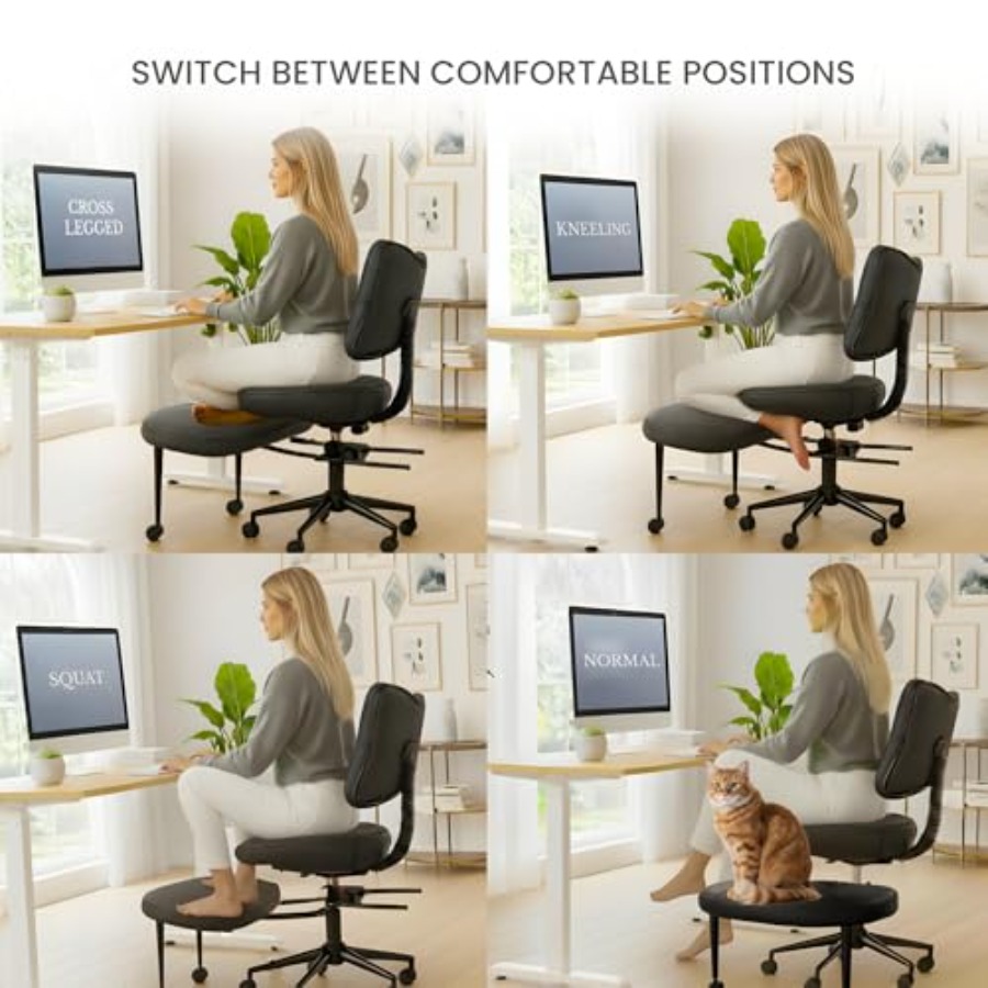 Cross Legged Office Chair Medi - Yoga & Fitness With Faye The Well Being Studio Abbots Langley Reviews のレビューと価格