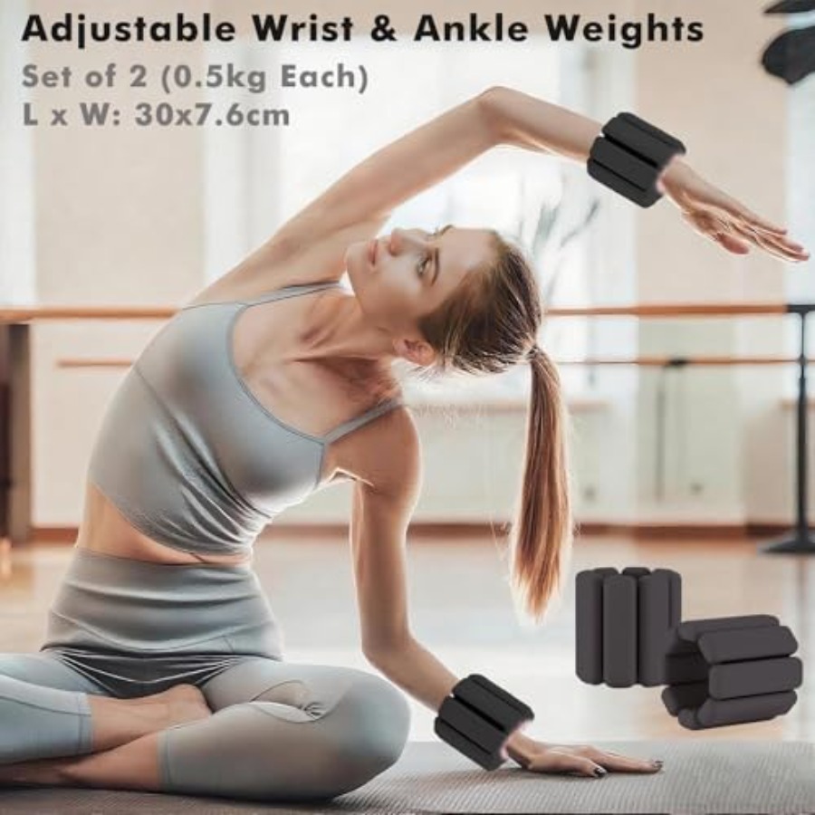 Pilates Ring Kit with Adjustab - Ankle Weights のレビューと価格