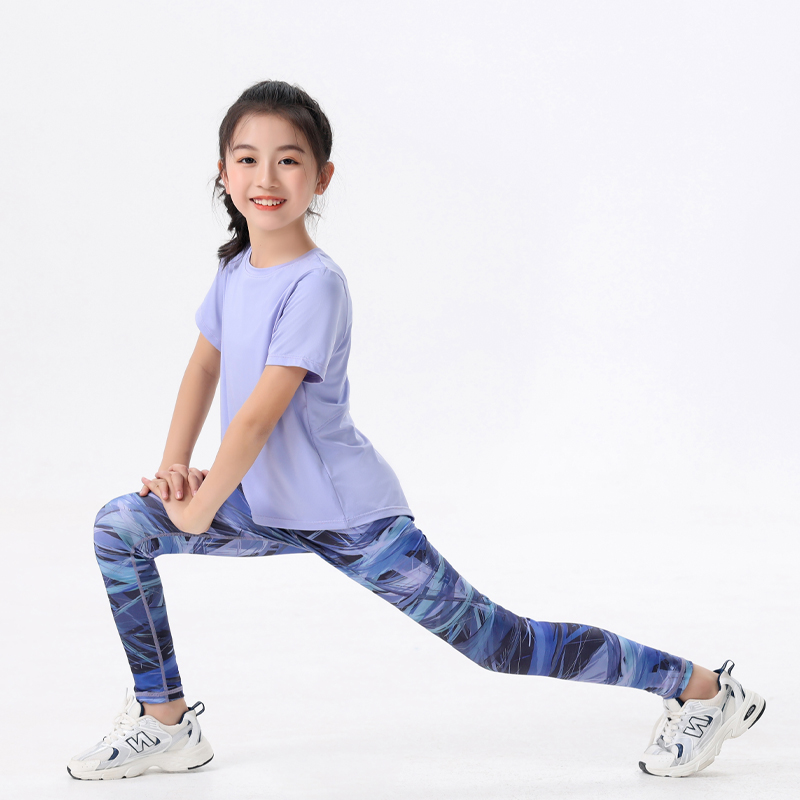 2pcs Kids Sportswear Gym Yoga  - Yoga Fitness Girl のレビューと価格
