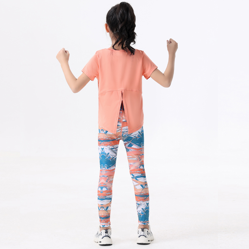 2pcs Kids Sportswear Gym Yoga  - Yoga Fitness Girl のレビューと価格