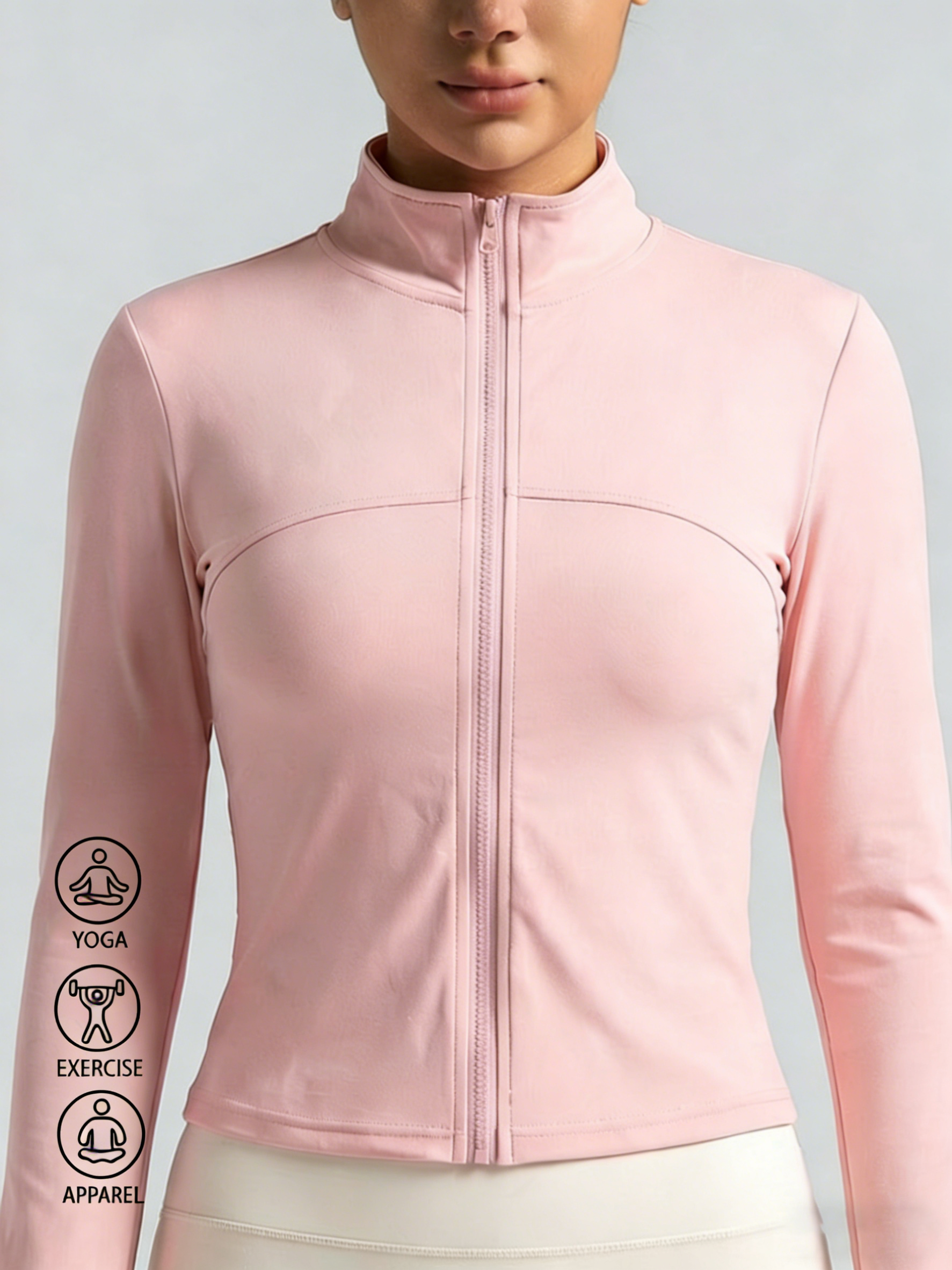 New Women Light pink Yoga Coat - Yoga & Fitness With Faye The Well Being Studio Abbots Langley Reviews のレビューと価格
