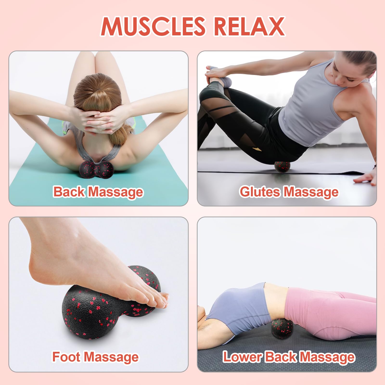 Hollow Yoga Roller Massage Pea - Foam Roller のレビューと価格