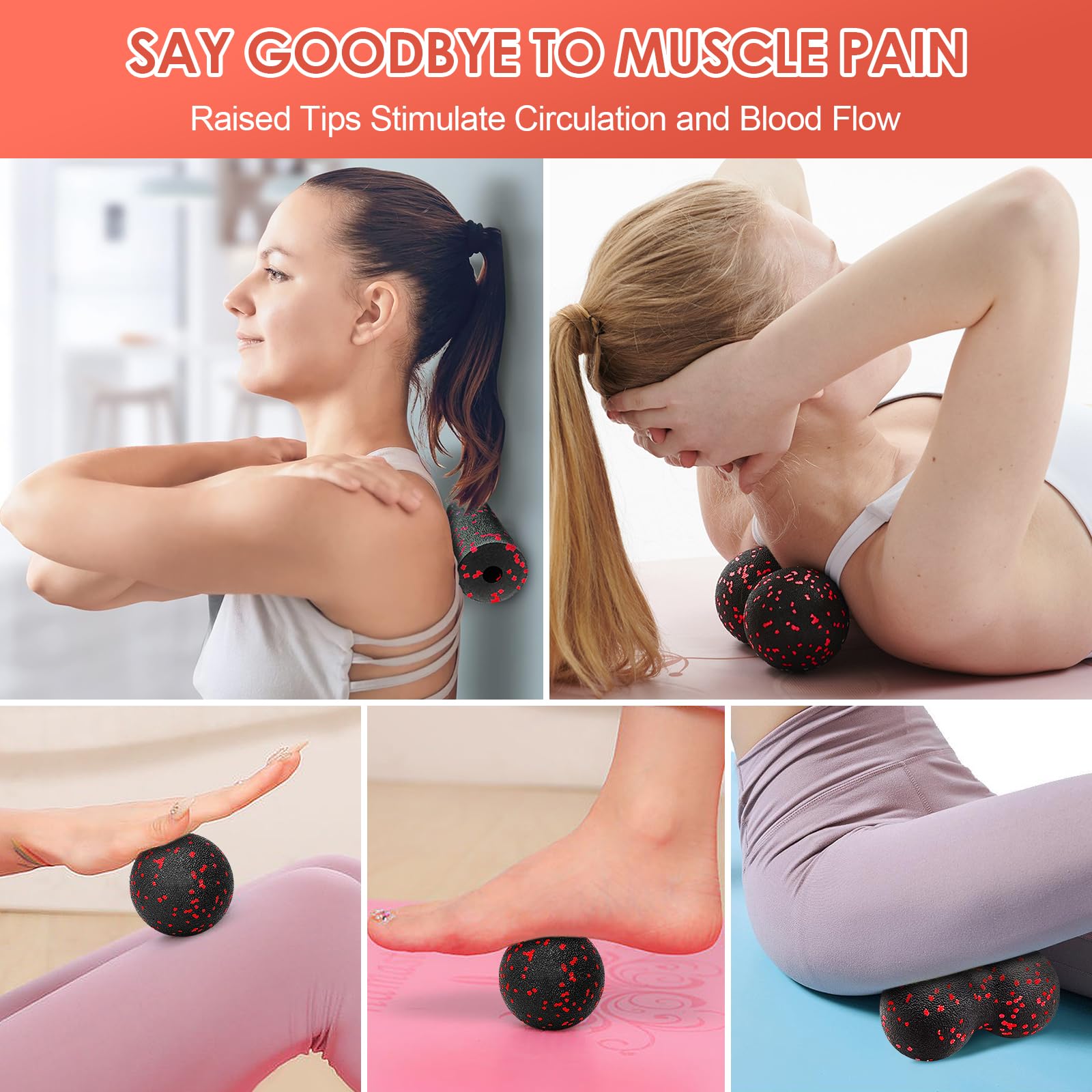 Hollow Yoga Roller Massage Pea - Foam Roller のレビューと価格
