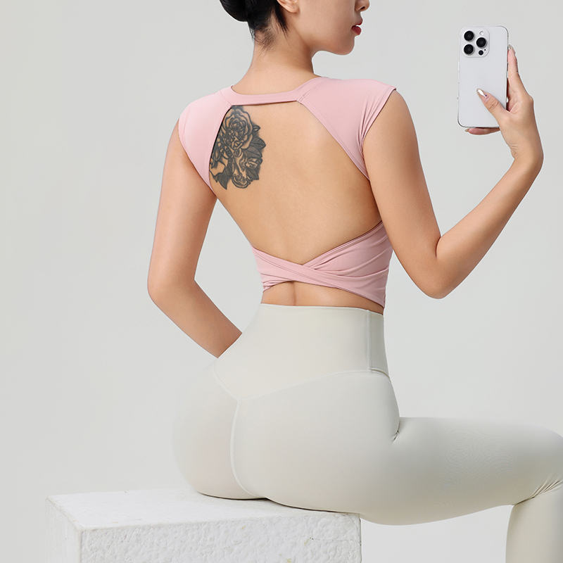Women's Backless Fitness Cloth - Yoga Fitness Wear のレビューと価格
