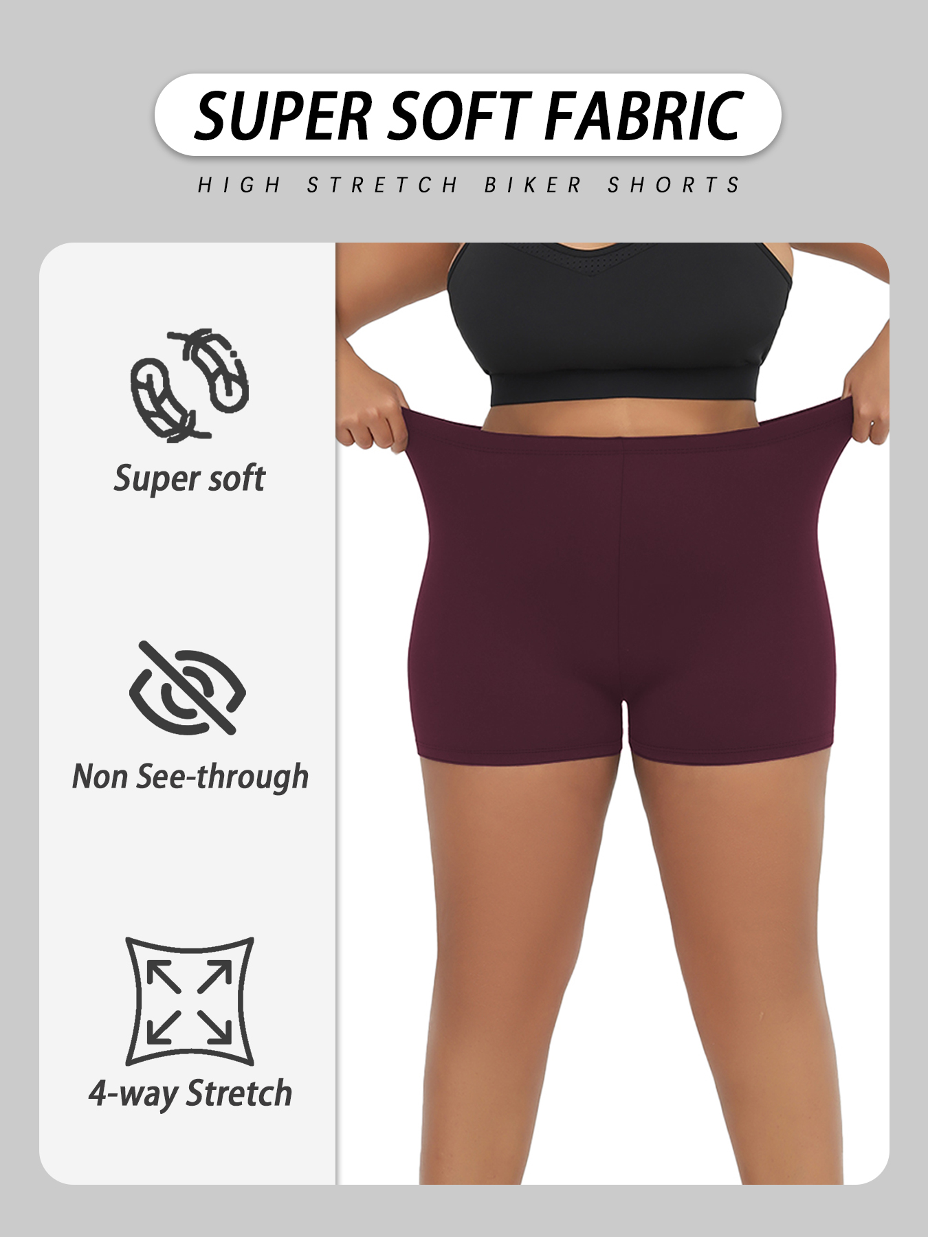 2 pack Plus Size Women's High  - Yoga Fitness Plus のレビューと価格