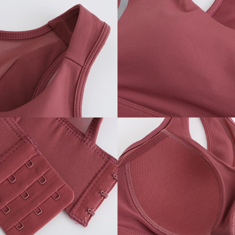 Solid Color I-shaped Sports Br - Yoga Fitness Plus のレビューと価格
