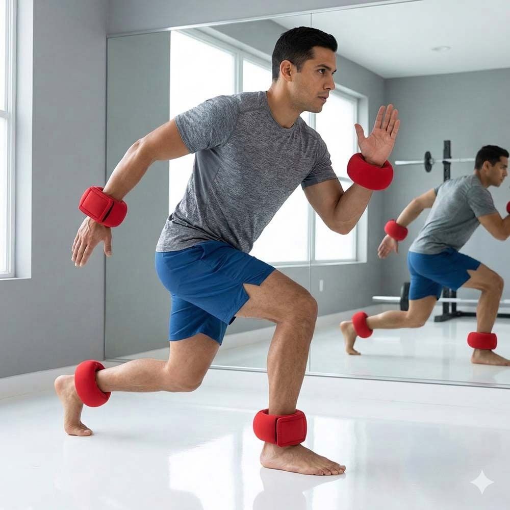 2Pcs 1LB Weight Ankle Weights  - Ankle Weights のレビューと価格