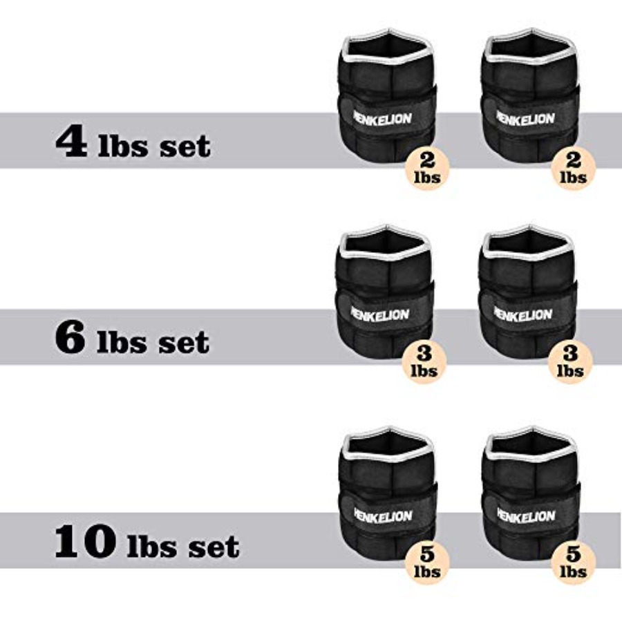 1 Pair 2 3 5 10 Lbs Adjustable - Ankle Weights のレビューと価格