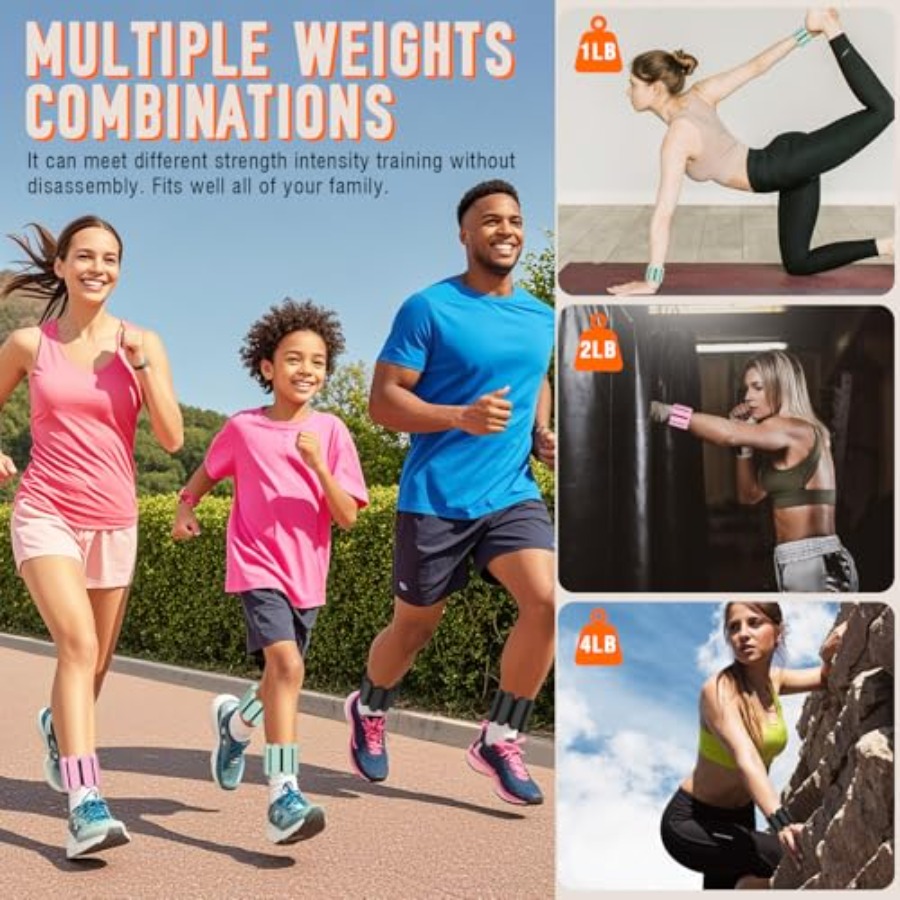 Ankle Weights for Women Men 3  - Ankle Weights のレビューと価格