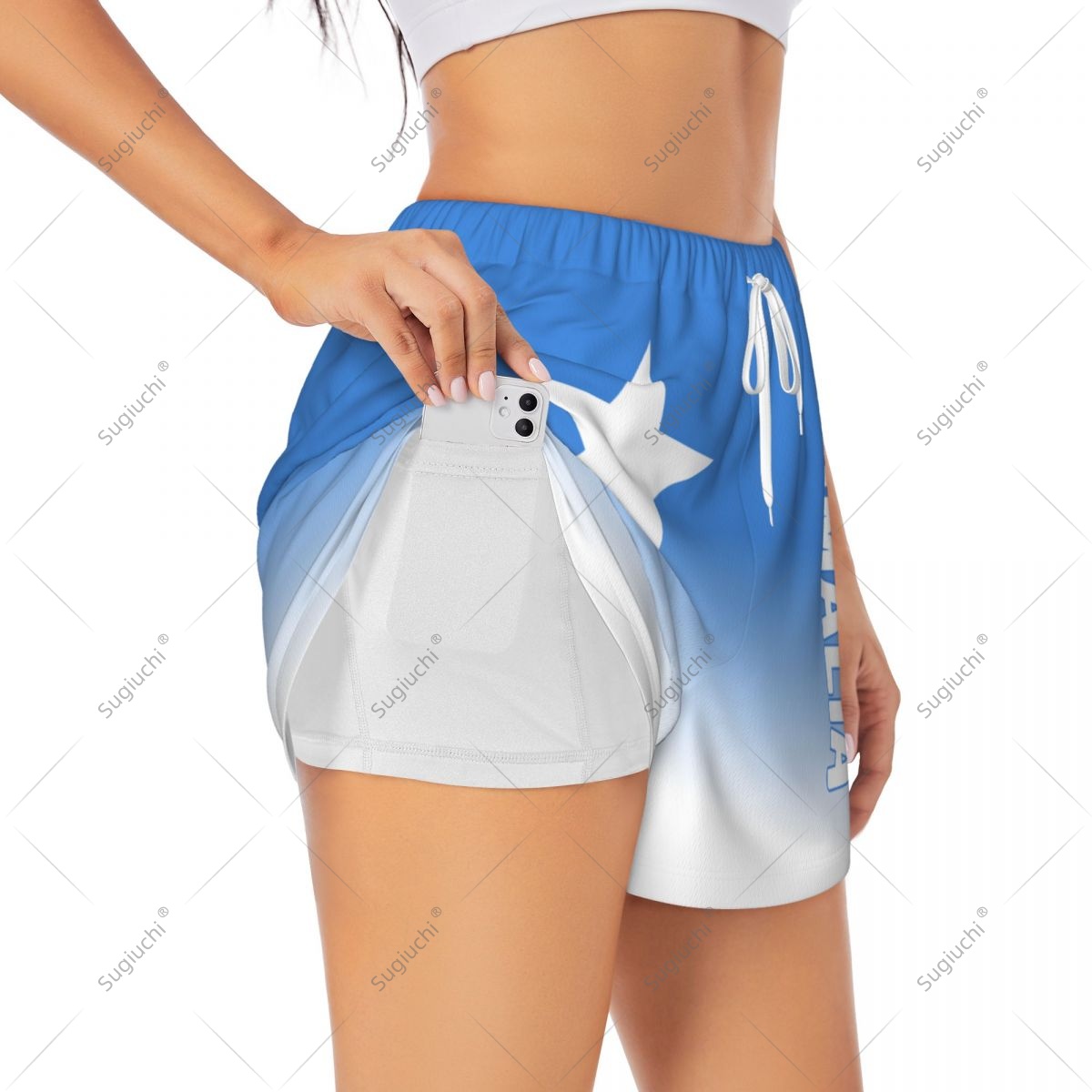 Women Girl Sports Shorts Somal - Yoga Fitness Girl のレビューと価格