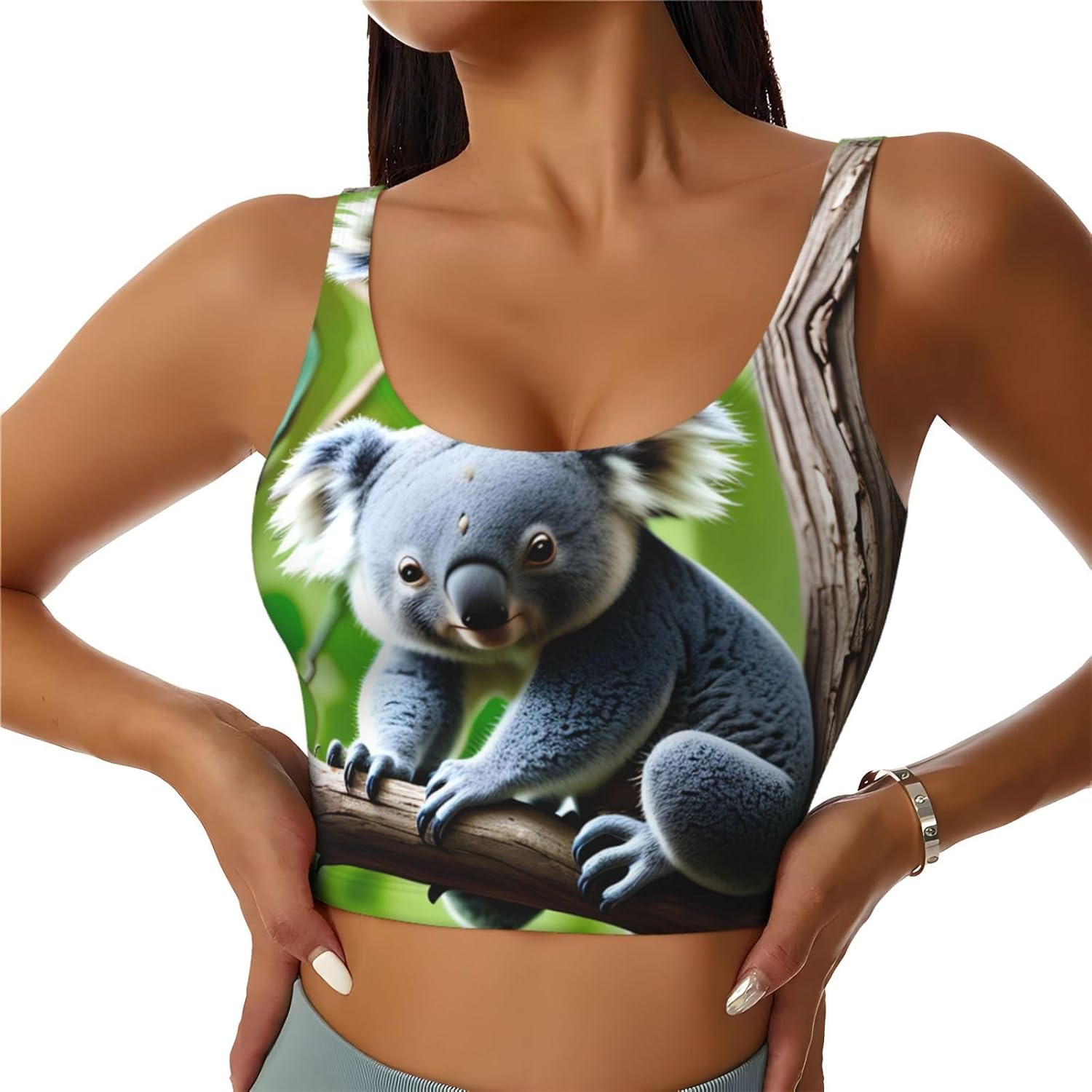 A little koala Printing Women' - Yoga Fitness Girl のレビューと価格