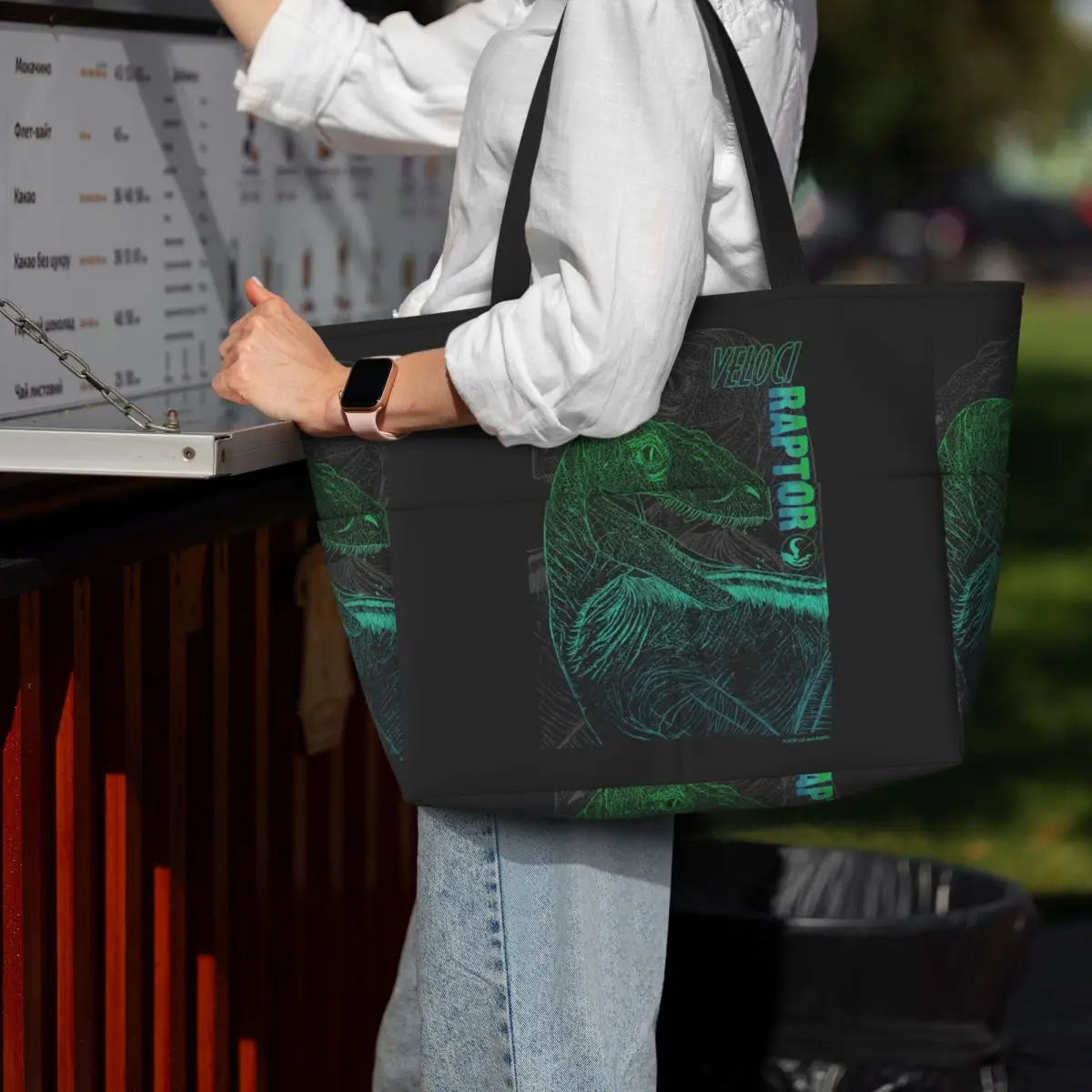Jurassic Park (8) Beach Tote B - Yoga Fitness Park のレビューと価格