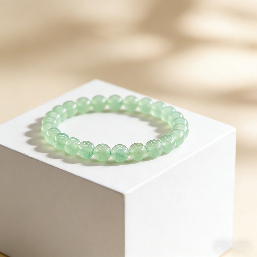 6 8mm Natural Green Aventurine - J-Yoga Fitness のレビューと価格