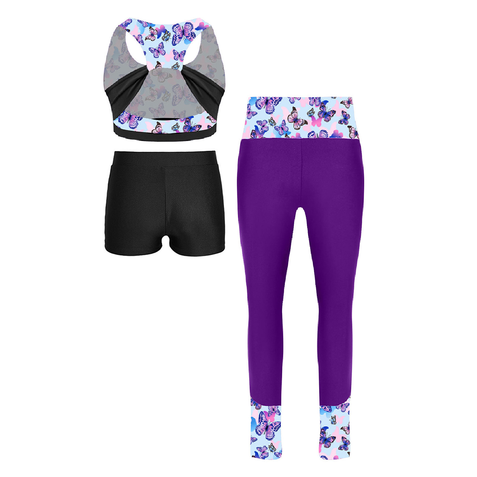 Children's Three Piece Fitness - Yoga Fitness Girl のレビューと価格