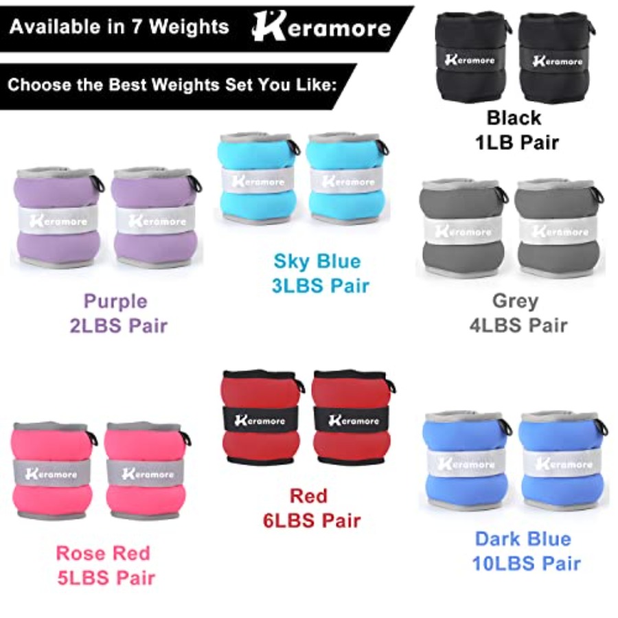 Ankle Weights 1/2/3/4/5/6/8/10 - Ankle Weights のレビューと価格