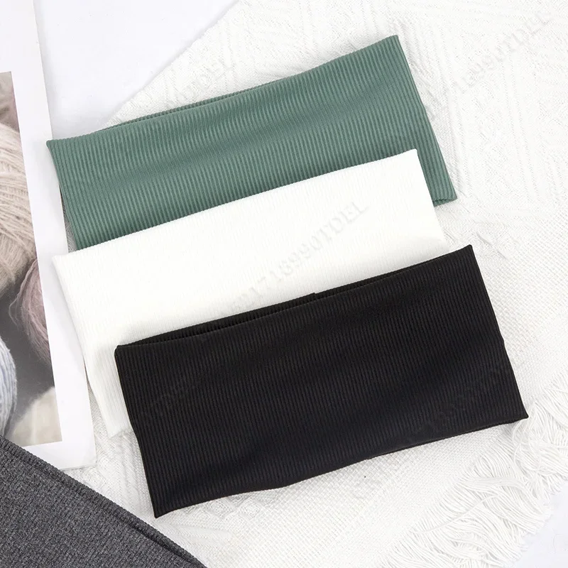 Elastic Solid Color Hair Bands - Yoga Fitness Girl のレビューと価格