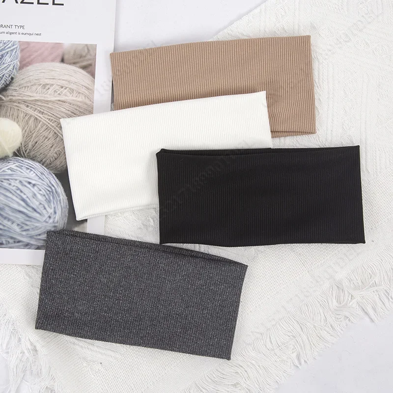 Elastic Solid Color Hair Bands - Yoga Fitness Girl のレビューと価格