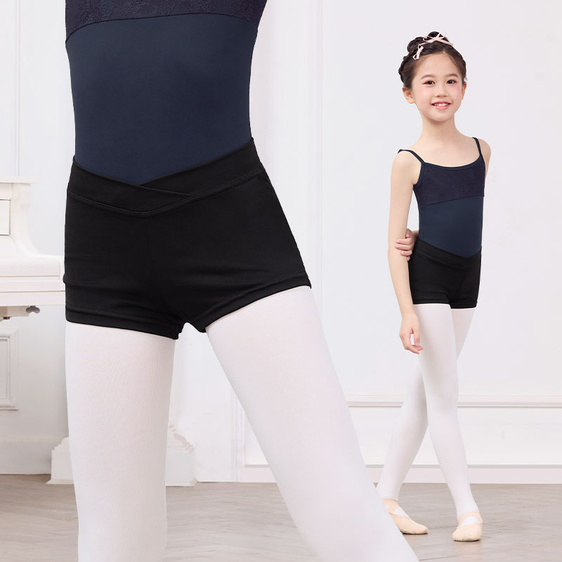 Girl Dance Shorts Kids Yoga Pa - Yoga Fitness Girl のレビューと価格