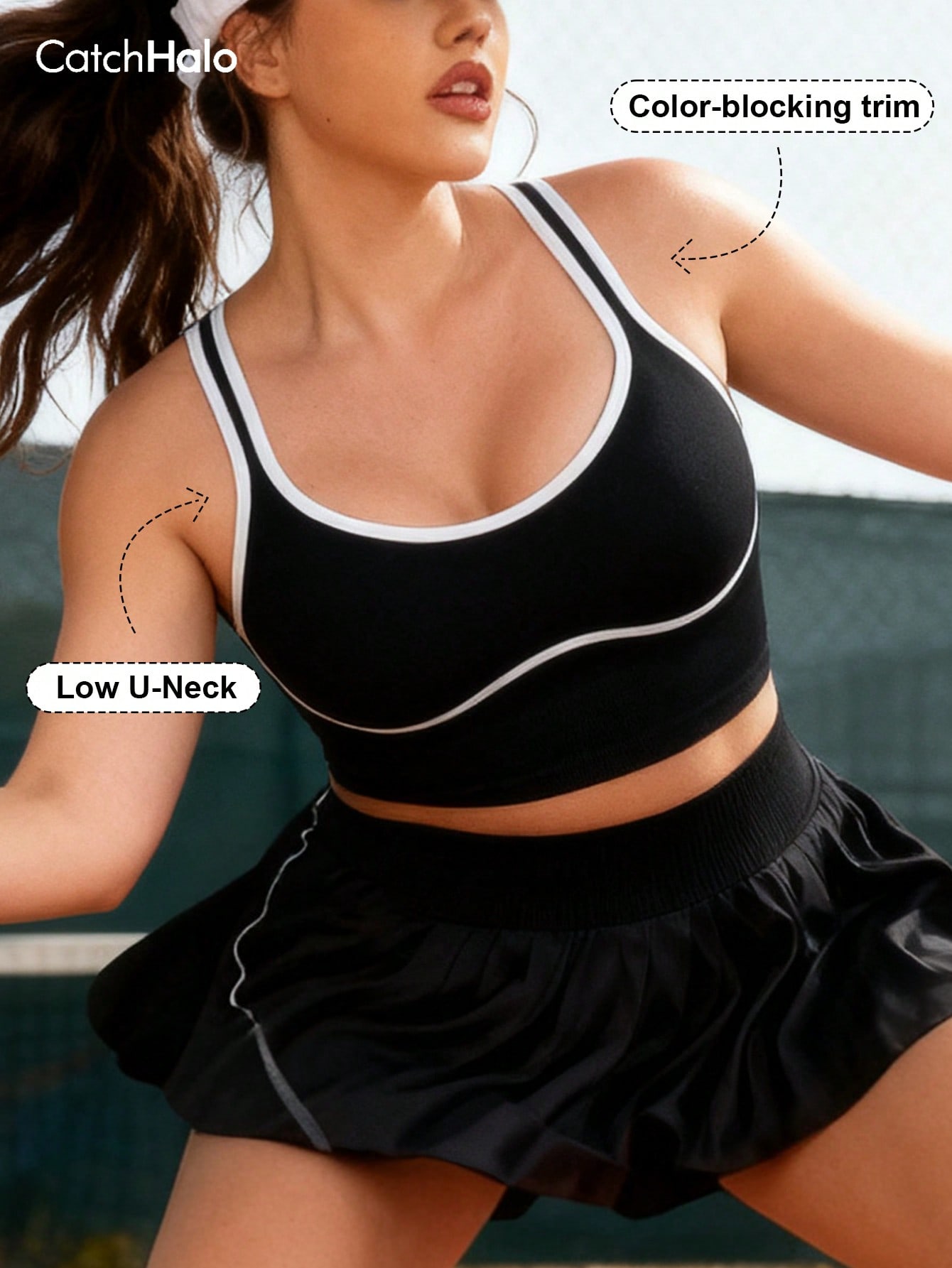 Women Plus Size Seamless Brale - Yoga Fitness Plus のレビューと価格