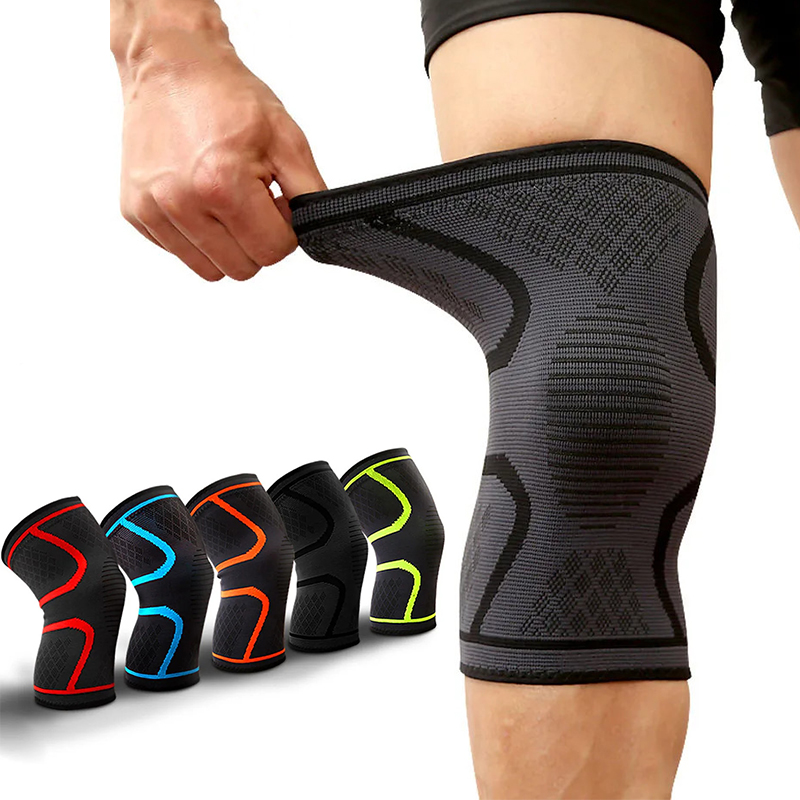 1PC Men Fitness Running Cyclin - Knee Sleeve Compression のレビューと価格