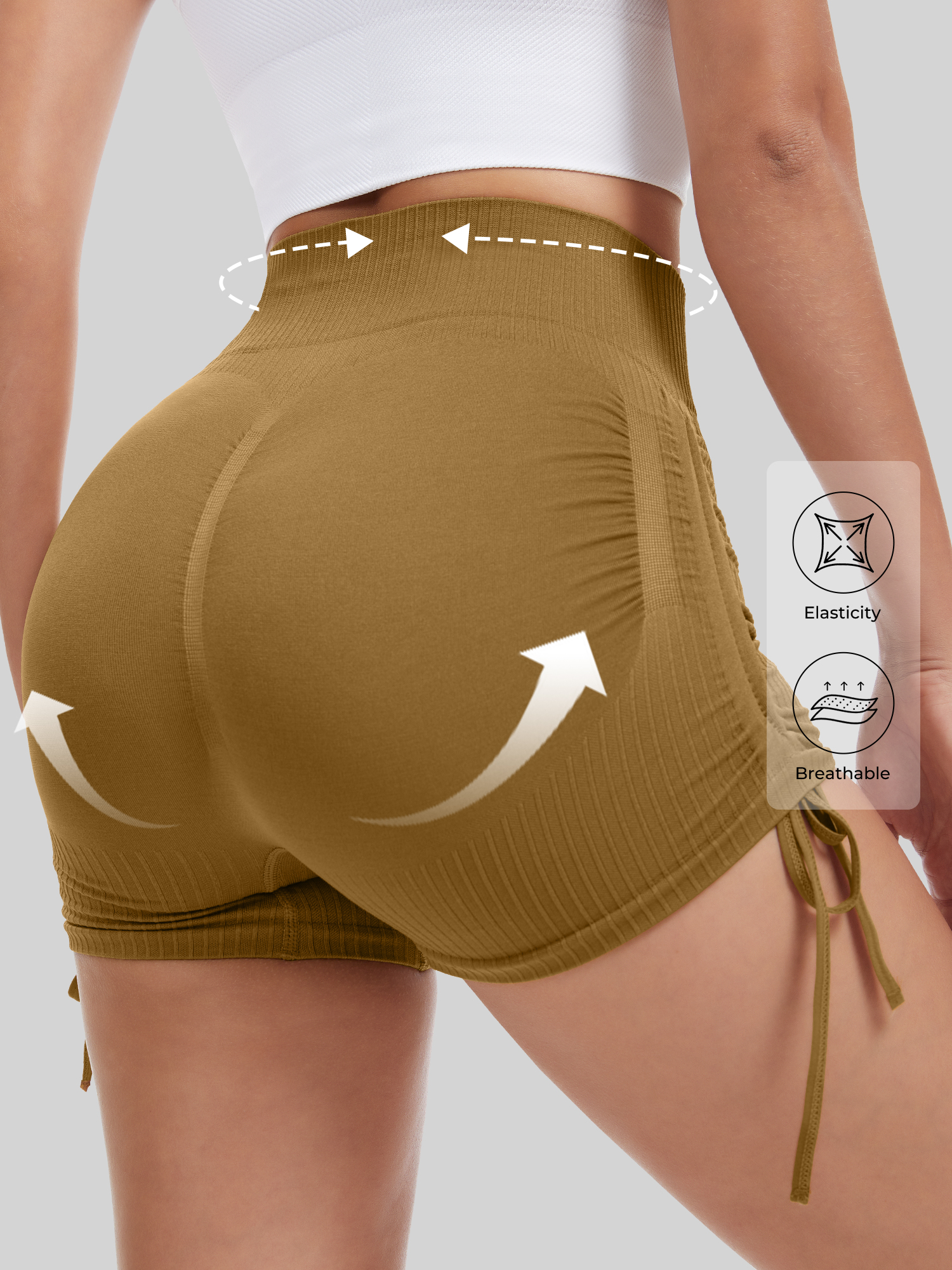 Workout Yoga Tight Shorts, Ela - Yoga Fitness Park のレビューと価格