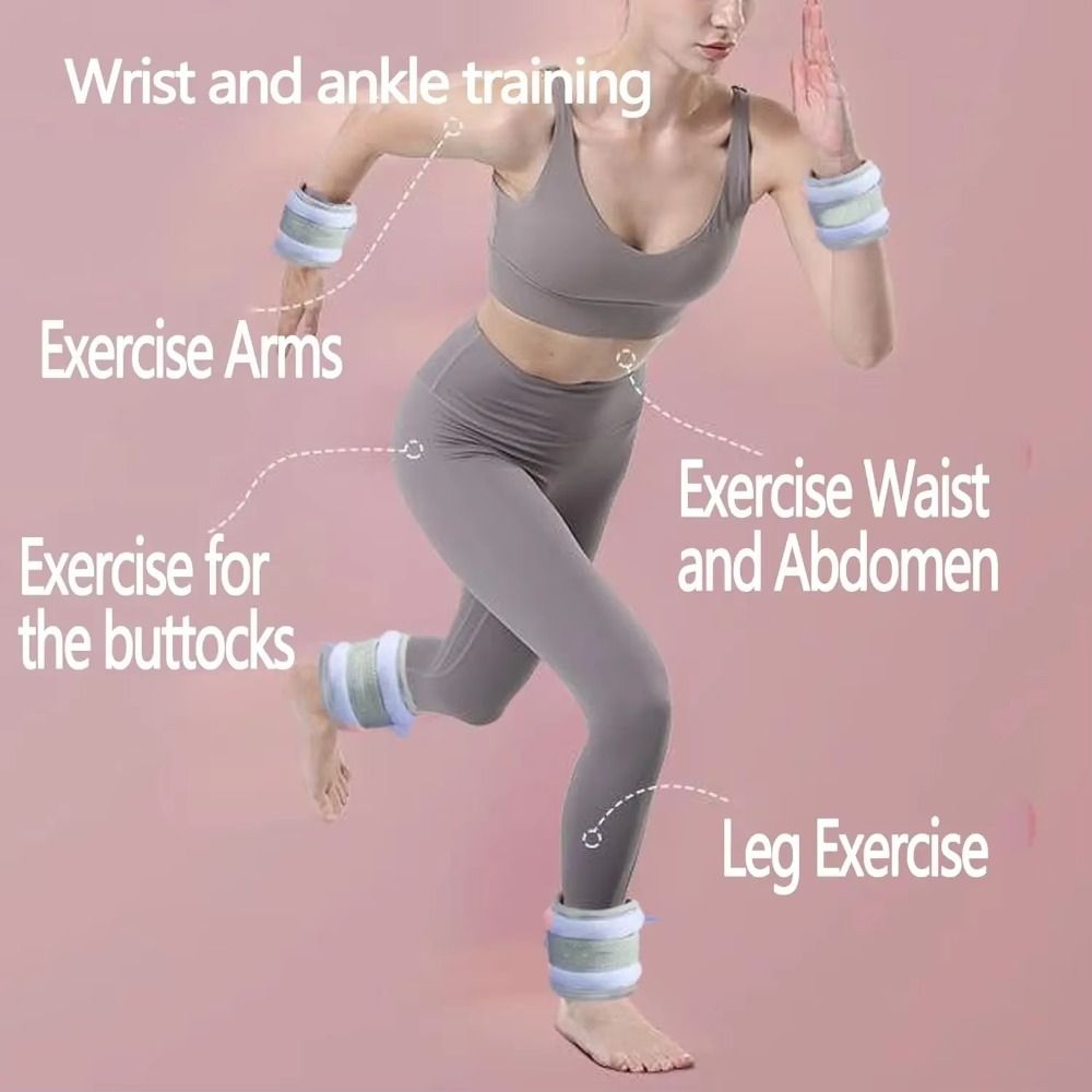 1 Pair Sweat-proof Wrist Weigh - Ankle Weights のレビューと価格