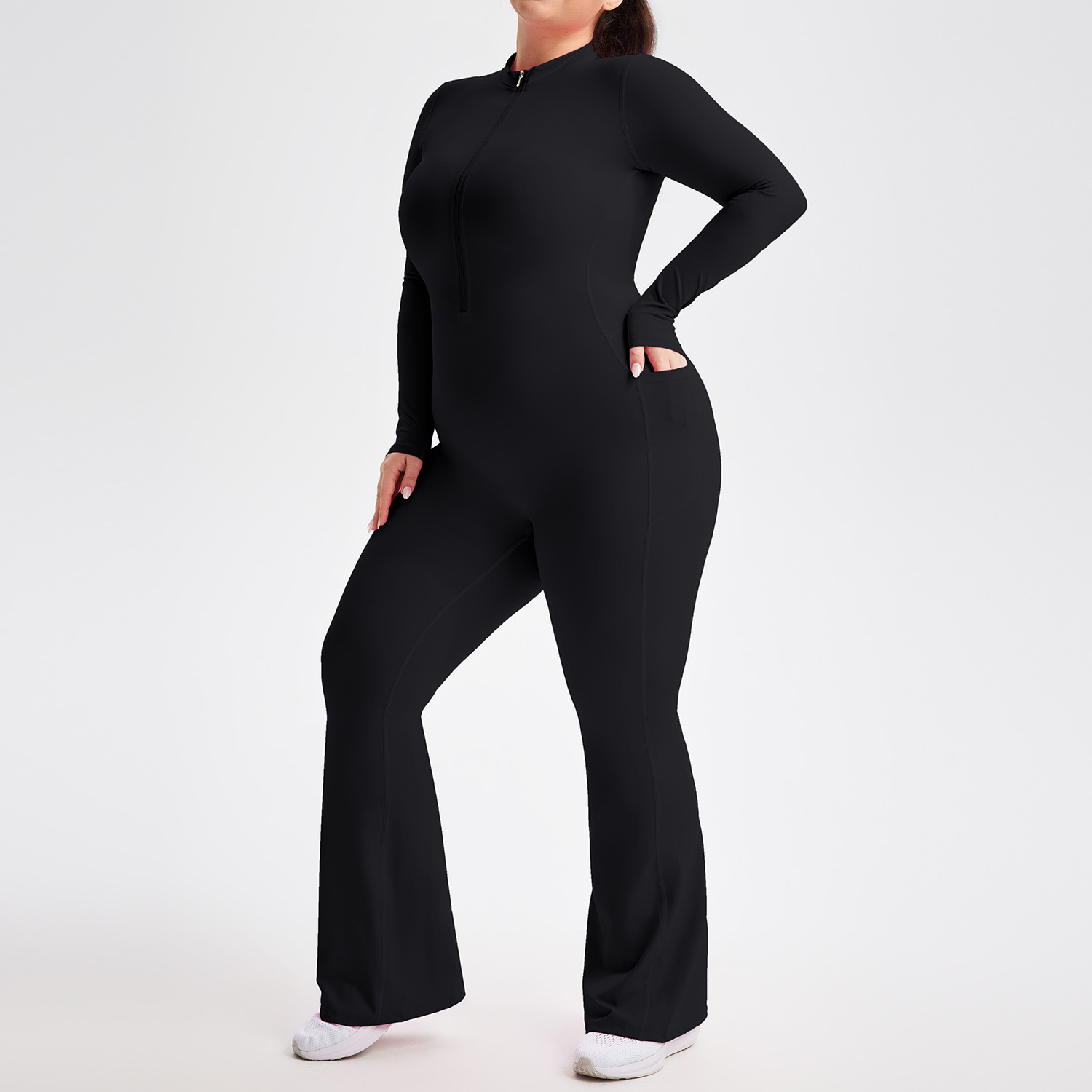 Plus Size Jumpsuit Yoga Sport  - Yoga Fitness Plus のレビューと価格
