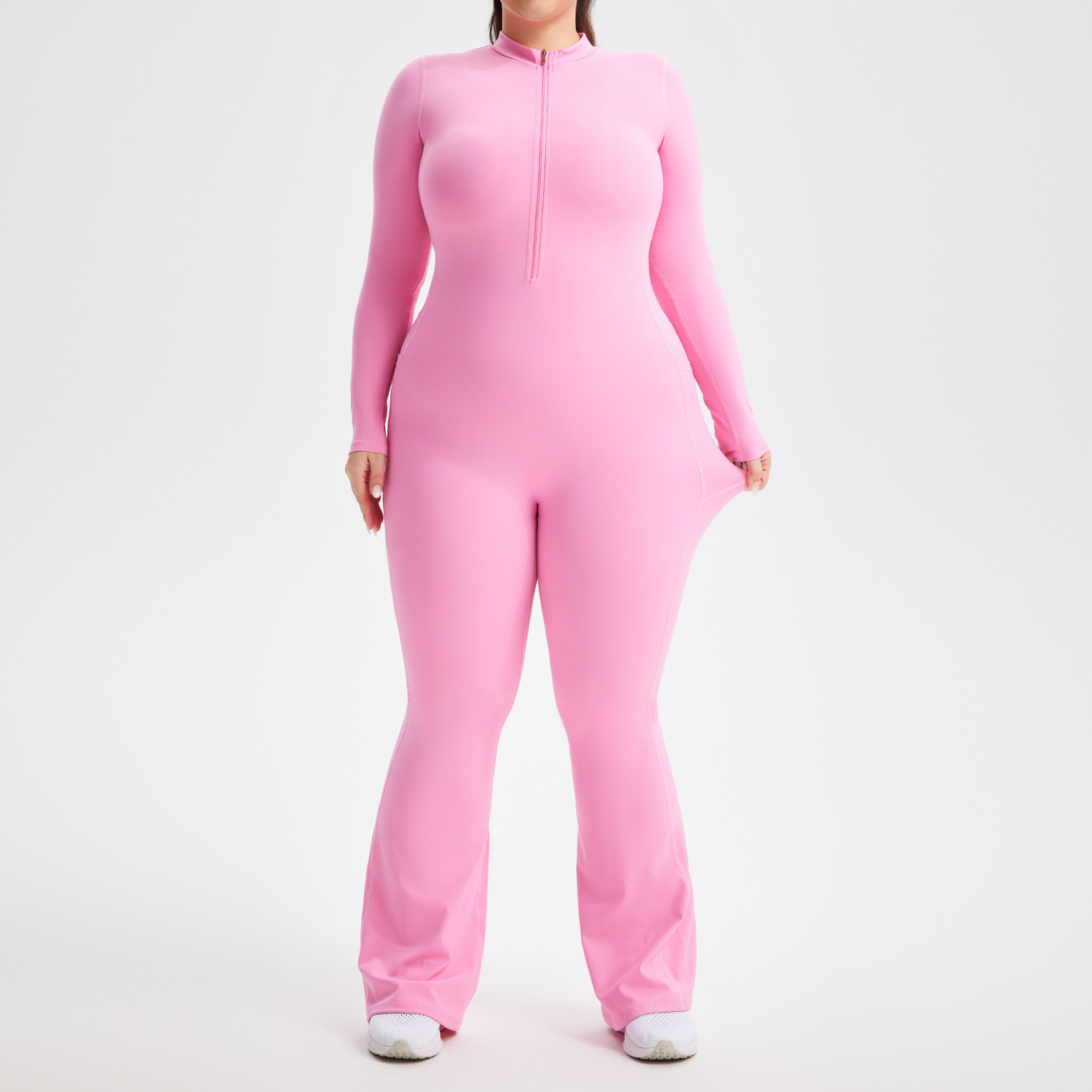 Plus Size Jumpsuit Yoga Sport  - Yoga Fitness Plus のレビューと価格