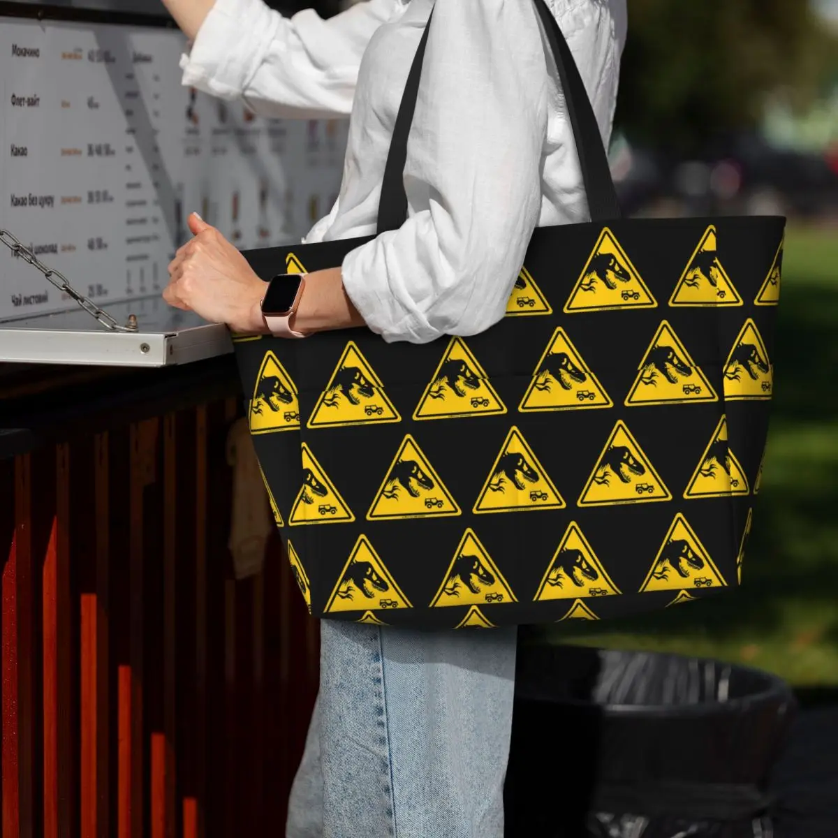 Jurassic Park (5) Beach Tote B - Yoga Fitness Park のレビューと価格