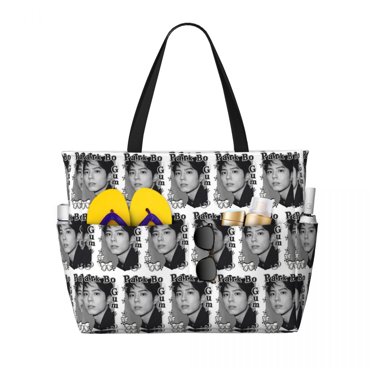 Park Bo Gum Kpop Beach Tote Ba - Yoga Fitness Park のレビューと価格