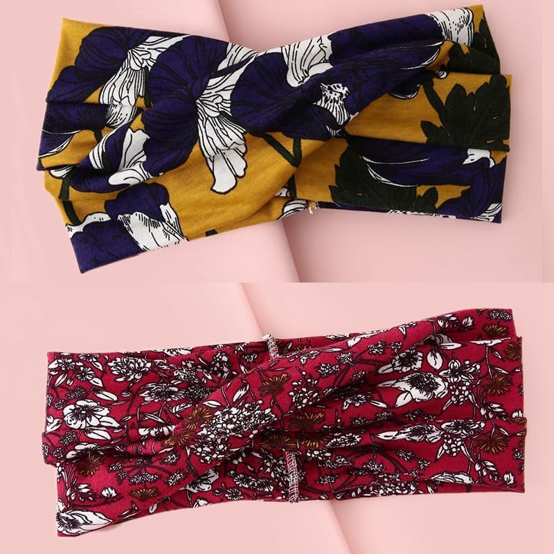 4 Pcs Boho Headbands for Women - Yoga Fitness Girl のレビューと価格