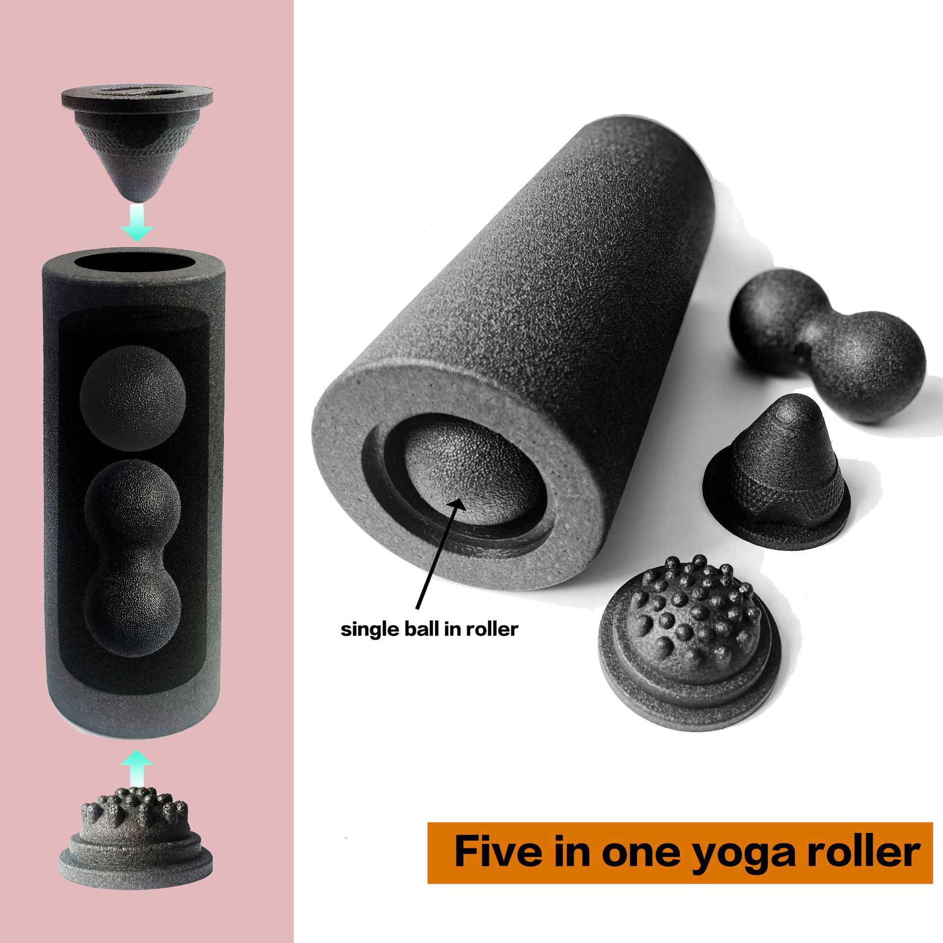 5-in-1 Fascia Roller Set Muscl - Foam Roller のレビューと価格