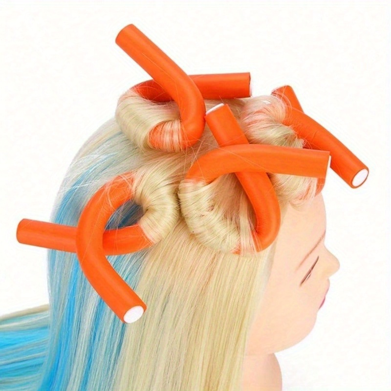 10pc Flexible Heatless Hair Ro - Foam Roller のレビューと価格