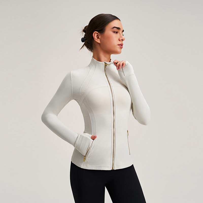 1pc Women 2026 Stand Collar Go - Yoga Fitness Wear のレビューと価格